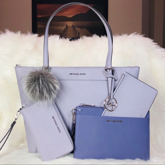 Michael Kors Handbags - 4PCS Michael Kors Ciara Tote Wallet Clutch Charms